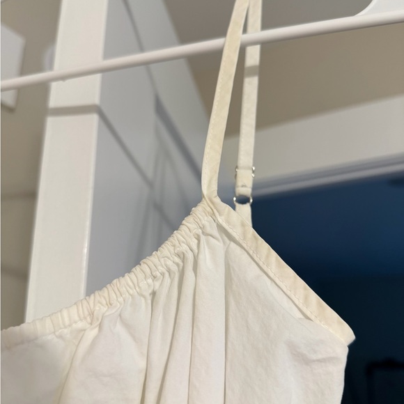 Ciao Lucia Gabriela Washed Cotton White Poplin Midi Dress XS - Picture 7 of 11